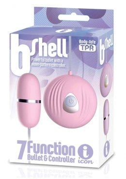 B-Shell 7 Function Bullet and Controller Pink