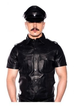 Prowler Red Police Shirt Blk Md