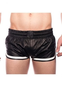 Prowler Red Leather Sport Shorts Wht Xxl