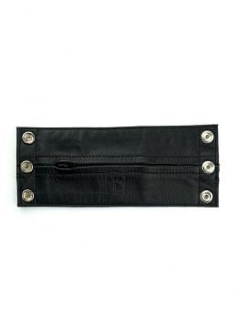 Prowler Red Leather Wrist Wallet Blk Md