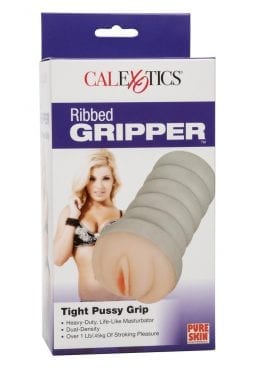 Ribbed Gripper Tight Pussy Ivory