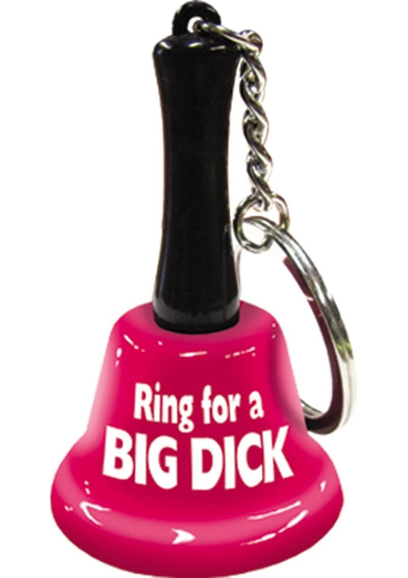 Ring For Big Dick Keychain Bell