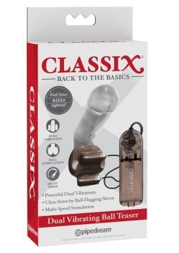 Classix Dual Vibe Ball Teaser Blk/smk