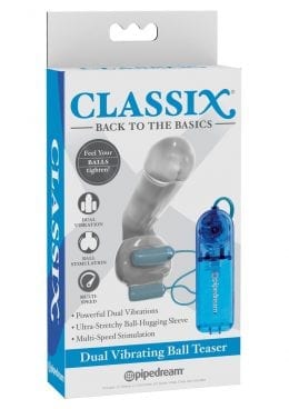 Classix Dual Vibe Ball Teaser Blu/clr