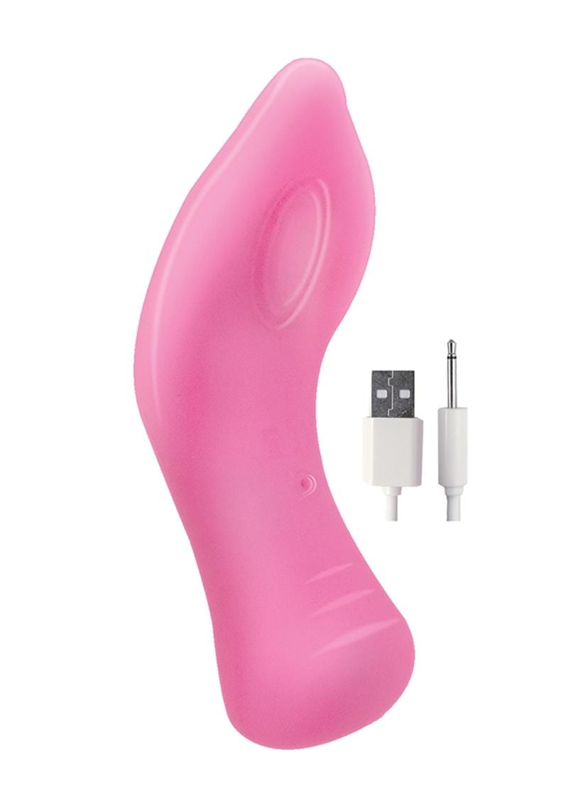 Devine Vibes Exciter Rechargeable Silicone Waterproof  Pink