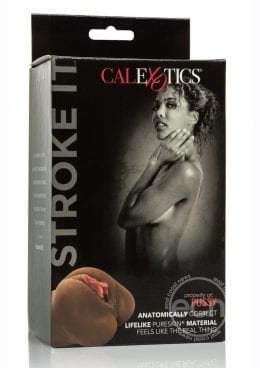 Stroke It Pussy Realistic Stroker Brown