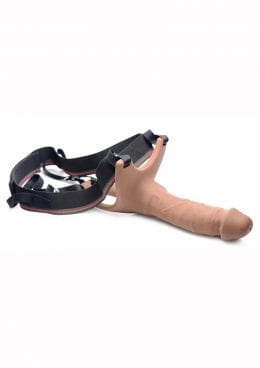 Size Matters Hollow Dildo Strap On Fle