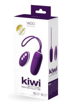 Kiwi Recharge Insertable Bullet Purple