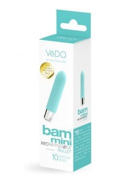 Bam Mini  bullet Vibe Tease Me Turquoise