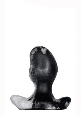 Oxballs Ergo Silicone Butt Plug - XSmall - Platinum Swirl