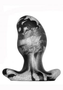 Oxballs Ergo Silicone Butt Plug - Large - Platinum Swirl