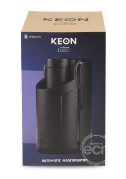 230 Strokes per mintue! Kiiroo Keon Combo Set Rechargeable Interactive Masturbator With Stroker - Black