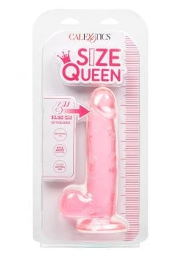 Size Queen Dildo - 6in - Pink
