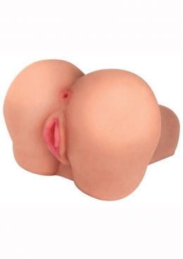 NEW: Brooke Vibrating Doggie Style Stroker - Pussy And Ass - Vanilla - Image 2