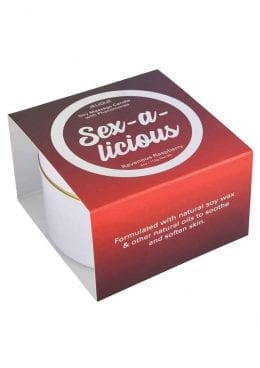 Massage Candle Pheromone Sex-A-Licious Ravenous Raspberry 4oz.