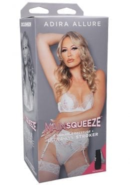 Main Squeeze Adira Allure Ultraskyn Masturbator - Pussy - Vanilla