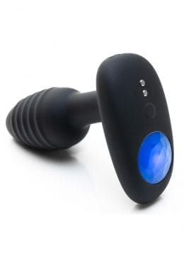 Kiiroo Ohmibod Lumen Silicone Rechargeable Butt Plug - Black