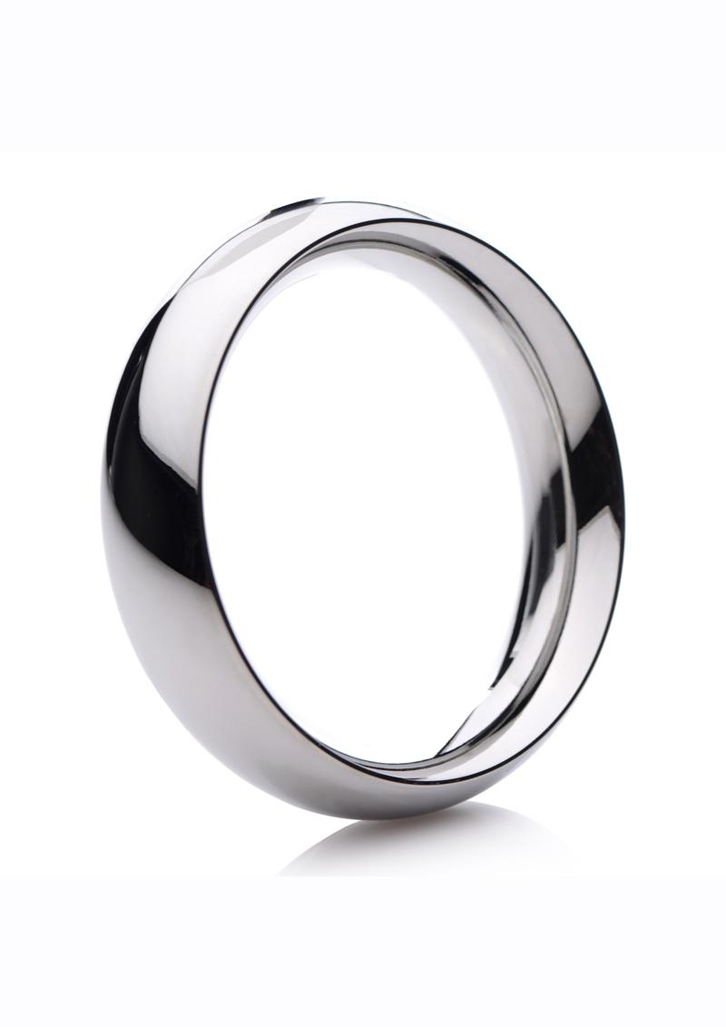 Master Series Sarge 2.25 Stainless Steel Erection Enhancer Cock Ring - Silver
