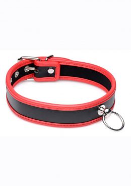 Master Series Black andamp; Red Collar With O-Ring