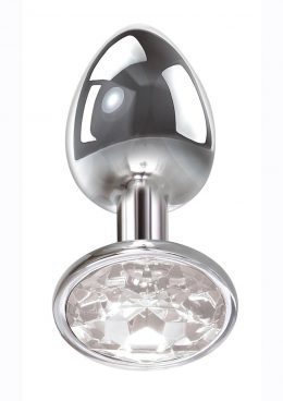 Adam andamp; Eve Clear Gem Anal Plug - Medium