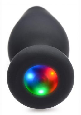 Booty Sparks Silicone Light-Up Anal Plug - Large