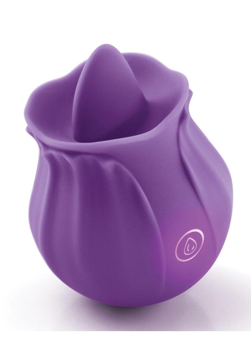 Inya The Kiss Rechargeable Silicone Clitoral Stimulator - Purple