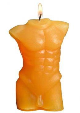 LaCire Torso Form IV Candle - Gold