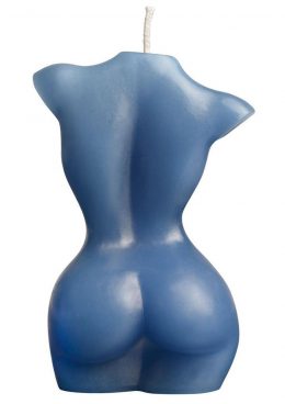 LaCire Torso Form III Candle - Blue