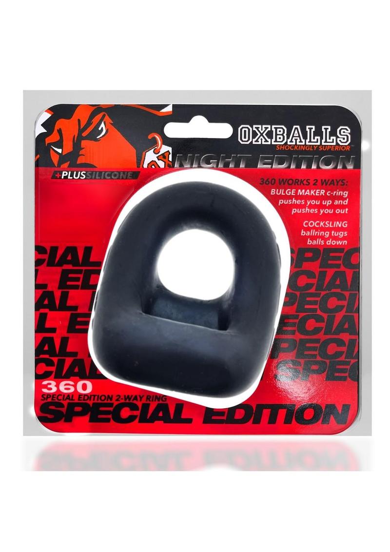 Oxballs 360 2-Way Cock Ring and Ball Sling - Night Edition