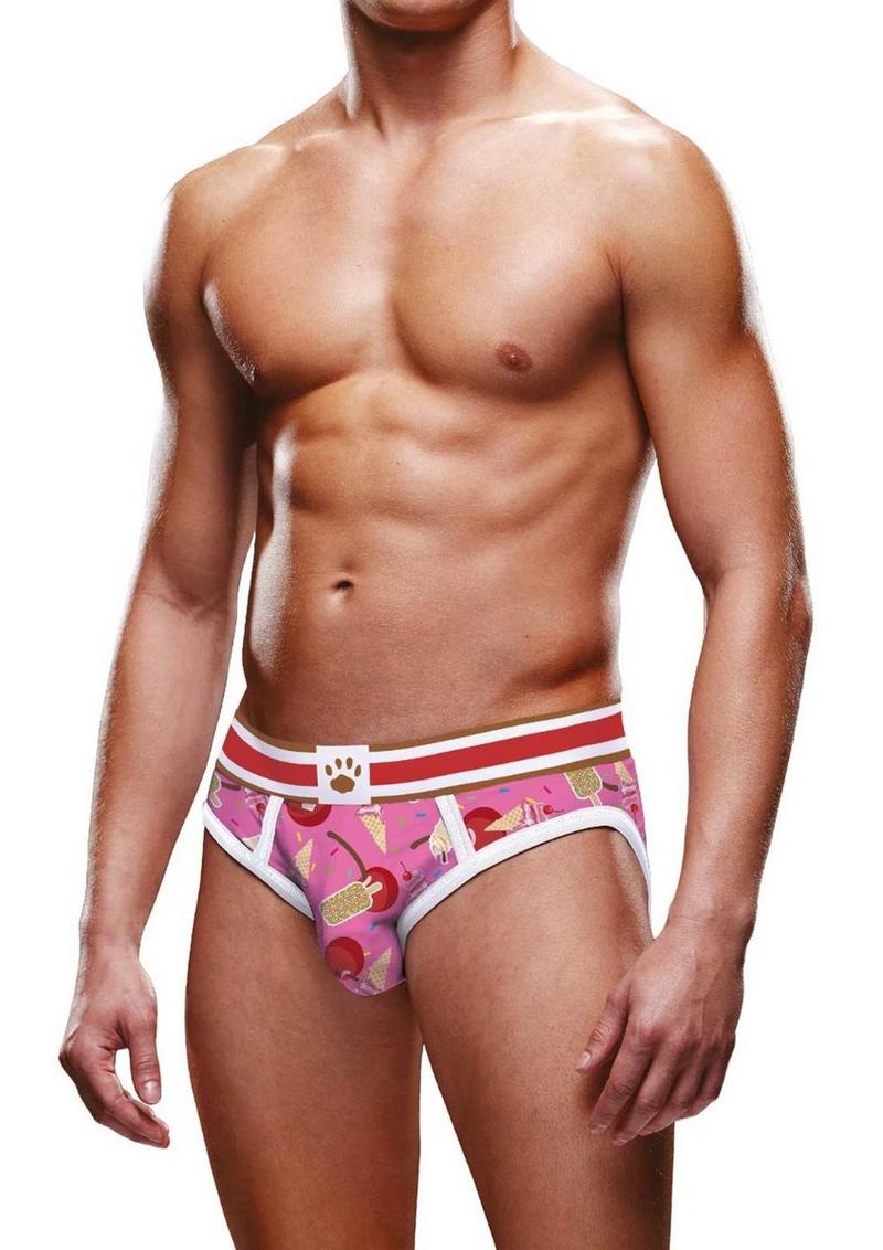 Prowler Ice Cream Open Brief - Medium - Pink