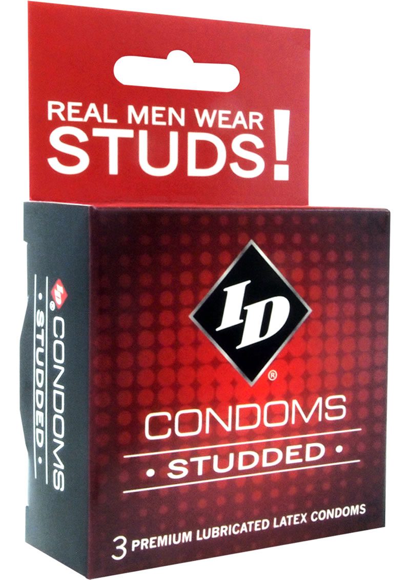 ID Studded Condom (3 Pack)