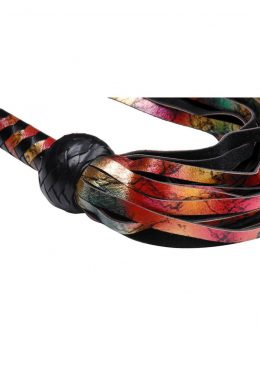 Strict Leather Rainbow Lambskin Flogger