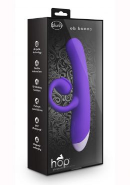 Hop Oh Bunny Vibrator - Midnight