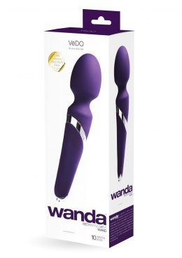 WANDA RECHARGEABLE Wand Vibe - DEEP PURPLE