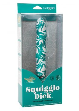 Naughty Bits Squiggle Dick Vibrator - Multi Color