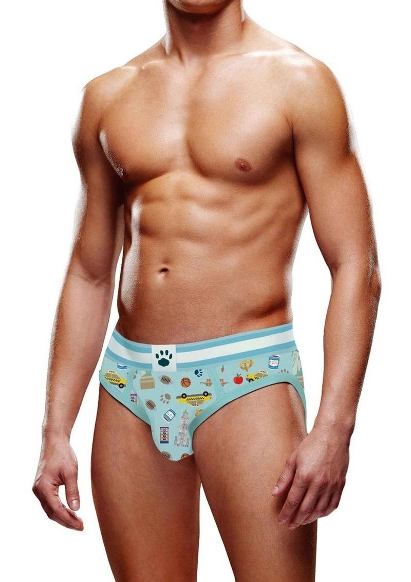 Prowler NYC Brief - Large - Blue/White