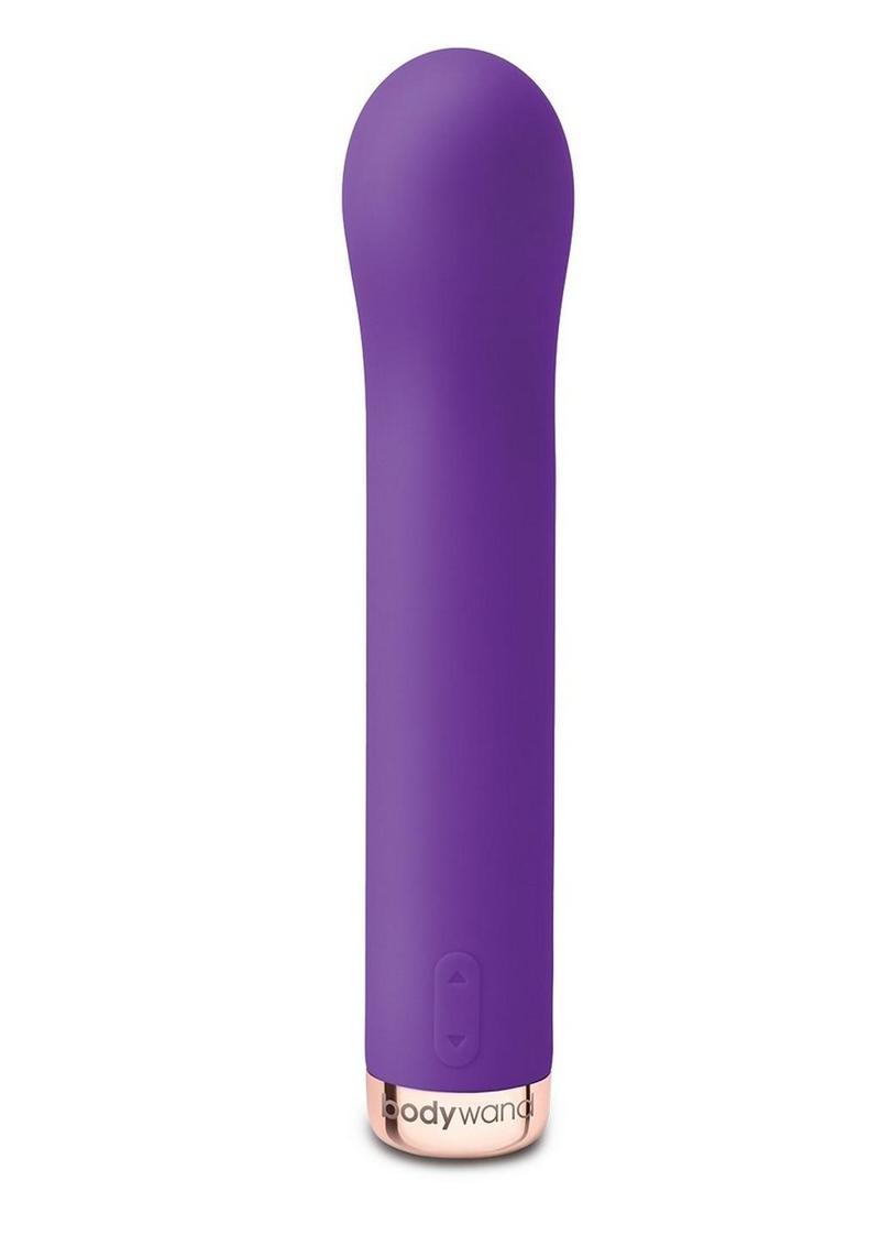 Bodywand My First G-Spot Vibe Silicone Rechargeable Vibrator - Purple