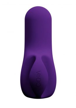 VeDO Nea Rechargeable Silicone Bullet Vibrator - Deep Purple