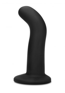 WhipSmart Remote Control Rechargeable Silicone G-Spot/P-Spot Dildo 5.5in - Black