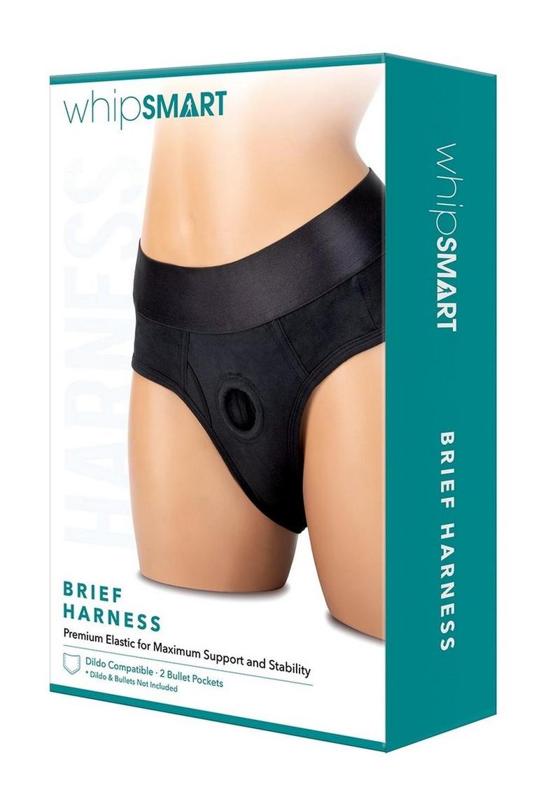 WhipSmart Brief Harness - Medium - Black