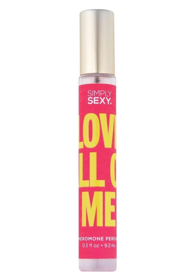 Simply Sexy Pheromone Perfume Love All Of Me Spray 0.3oz