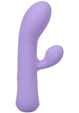 Ritual Aura Rechargeable Silicone Rabbit Vibe - Purple