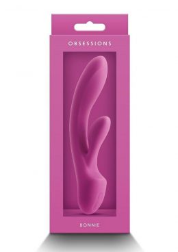Obsessions Bonnie Rechargeable Silicone Rabbit Vibrator - Magenta