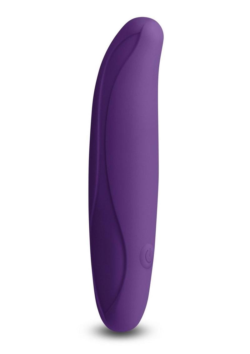 Inya Flirt Rechargeable Silicone Vibrator - Purple