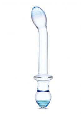Glas Double Play Dual-Ended Dildo 9.5in - Clear
