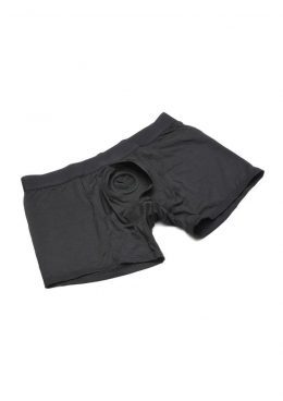 Strap U Incognito Boxer Harness with Hidden O-Ring - 2XLarge - Black