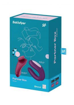 Satisfyer Partner Box 1 Couples Kit includes Sexy Secret and Double Joy