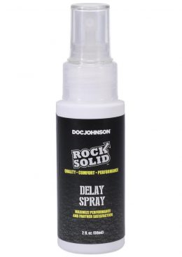 Rock Solid Delay Spray 2oz - Bulk