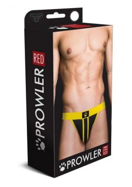 Prowler Red Ass-Less Jock - XLarge - Yellow/Black