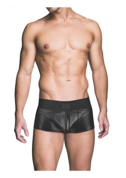 Prowler Red Wetlook Ass-Less Trunk - Small - Black